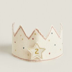 Zara Kids Fabric Birthday Crown